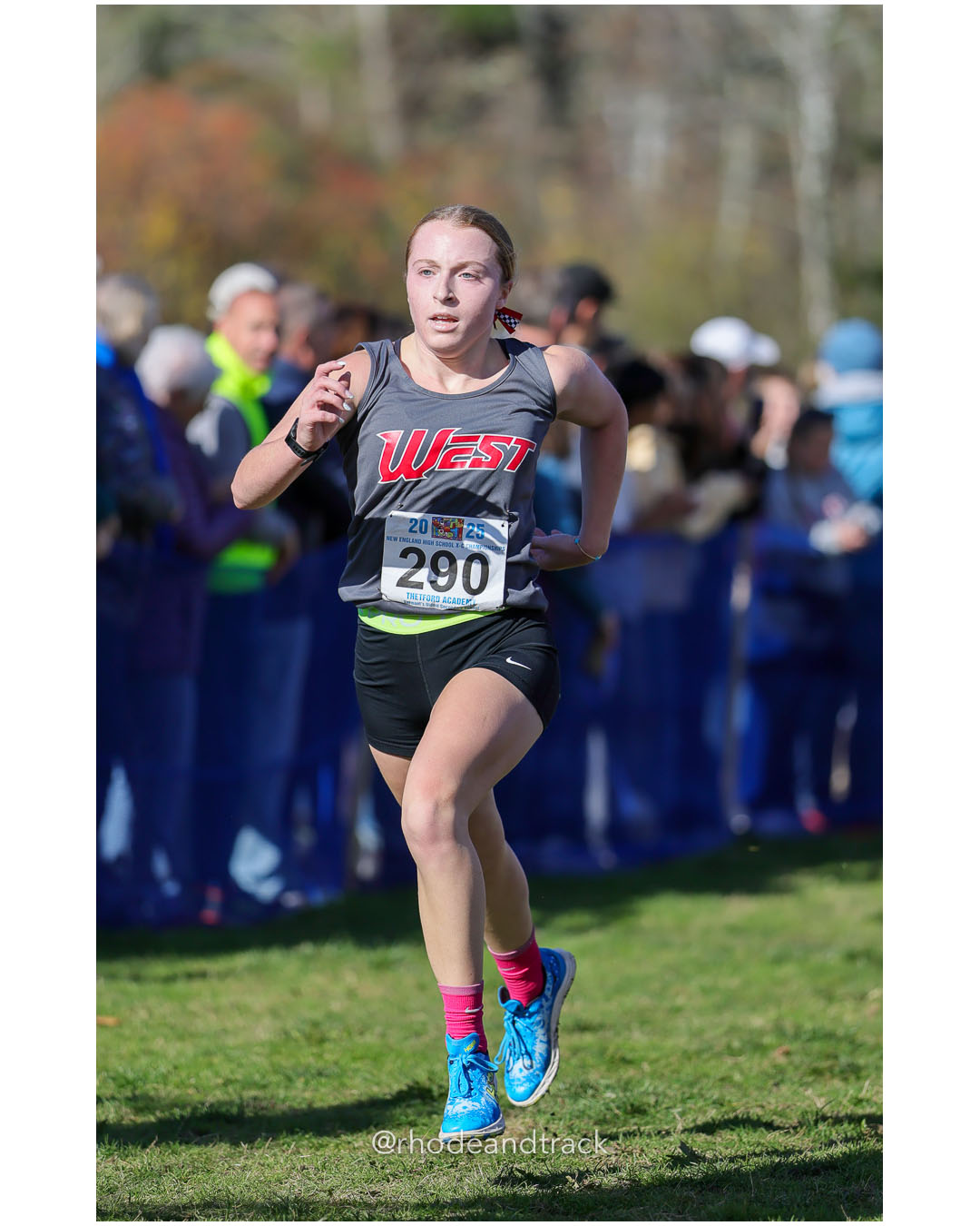 Kristen Fountaine, Cranston West HS, P100, 21:13.64 - New England Cross Country State Championship - Thetford Vt - November 8, 2025 File: ./dir-1-Girls-Championship/251108-2025-New England-Cross-Country-Championships-Thetford-VT-290-296A5184.jpg Kristen Fountaine, Cranston West HS, P100, 21:13.64 - New England Cross Country State Championship - Thetford Vt - November 8, 2025 – 2025…